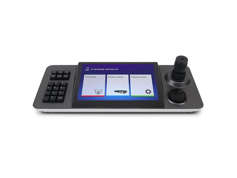 Touch Screen 4D Joystick Keyboard IP PTZ Controller